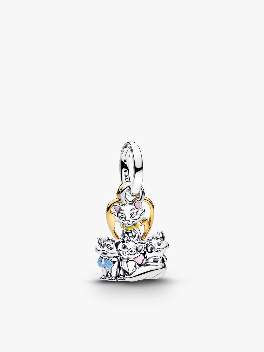 Two-tone Pavé Cuban Chain Bracelet